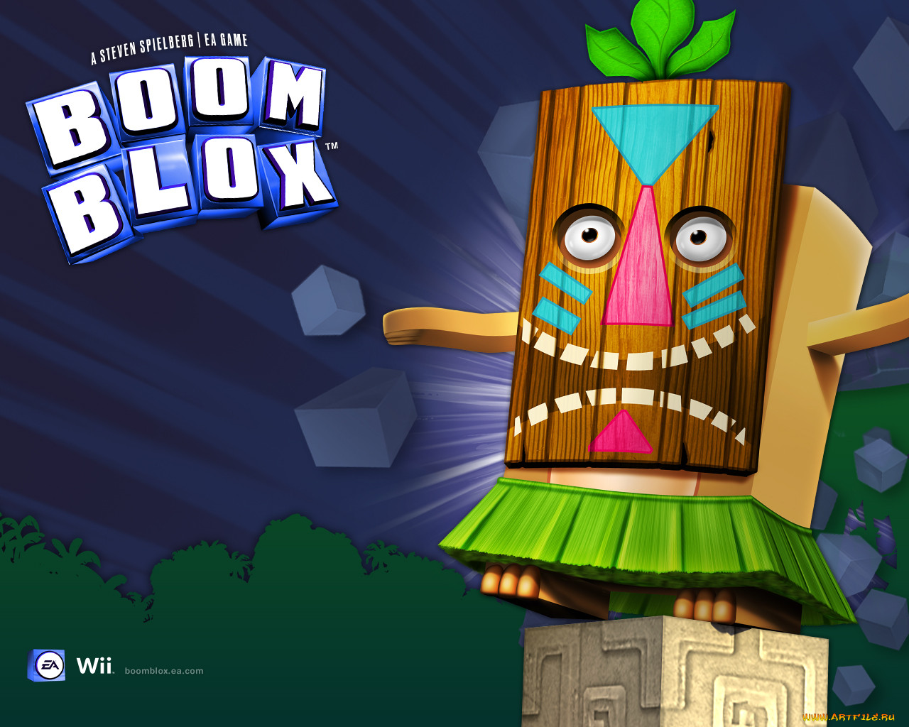 Обои Boom Blox Видео Игры Boom Blox, обои для рабочего стола, фотографии  boom, blox, видео, игры Обои для рабочего стола, скачать обои картинки  заставки на рабочий стол.